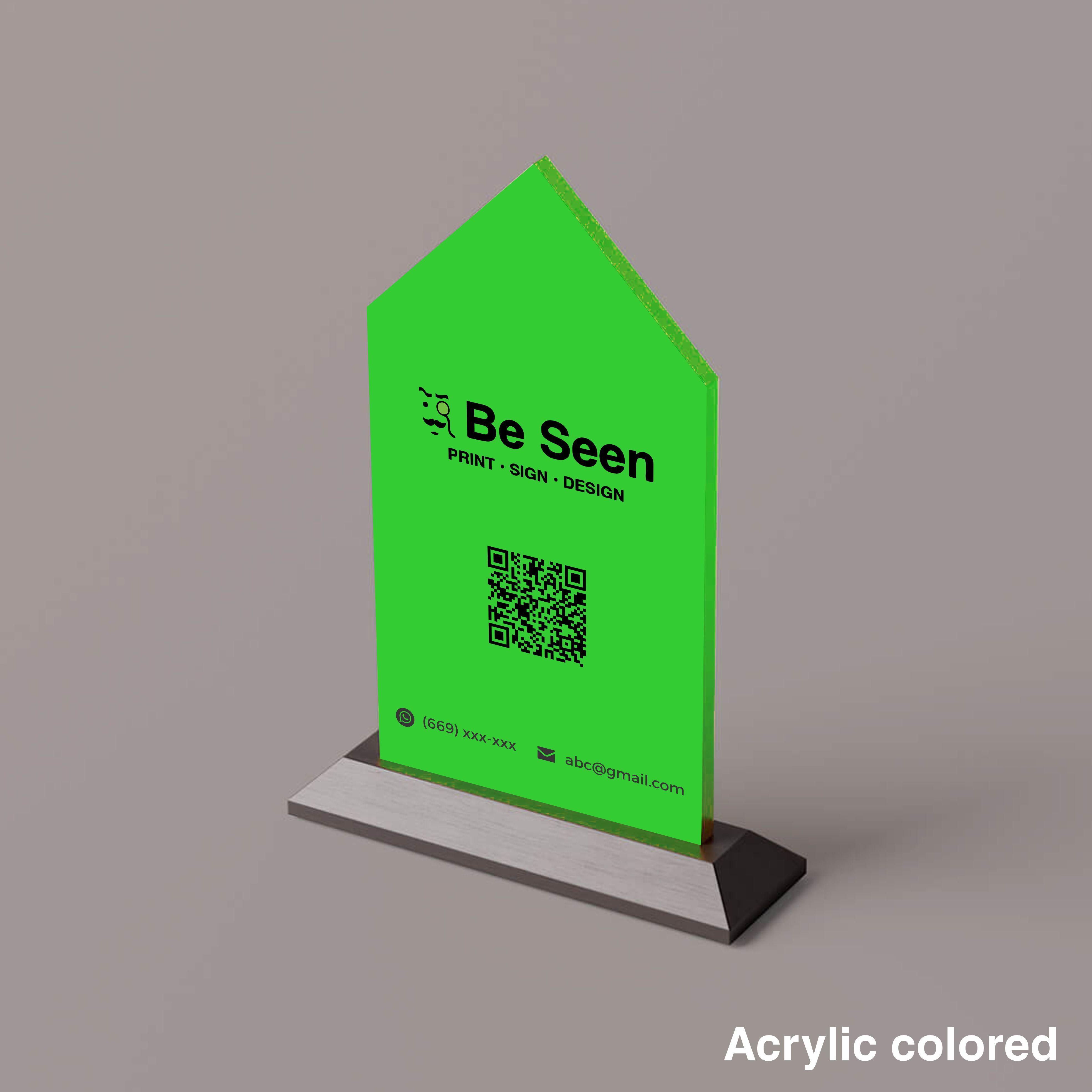 Colored Acrylic